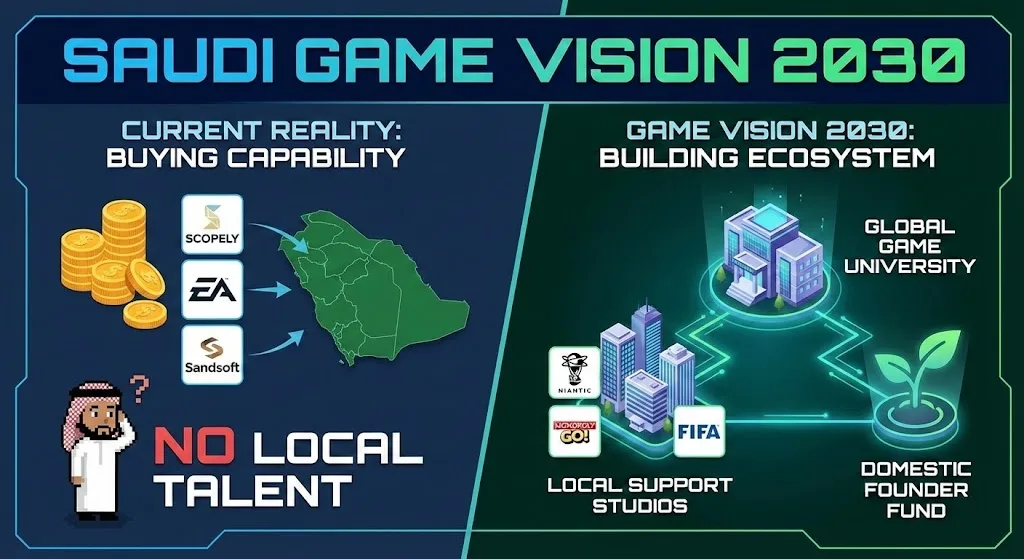 Saudi skyline representing Vision 2030 ambitions