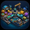 Economy Flow Builder shipyard logo.